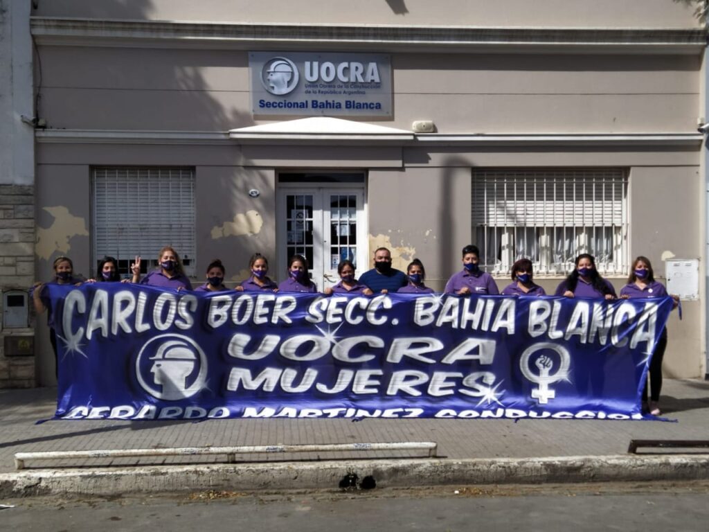 Cada vez son más las mujeres que se suman a la construcción en Bahía Blanca  - UOCRA BAHÍA BLANCA